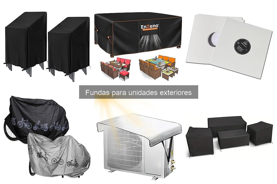 Ventajas y desventajas de las fundas para unidades exteriores