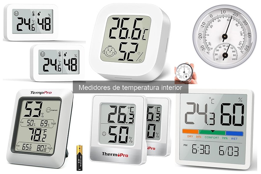 Ventajas y desventajas de los medidores de temperatura interior