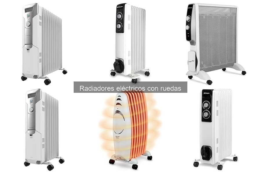 Ventajas y desventajas de los radiadores eléctricos con ruedas