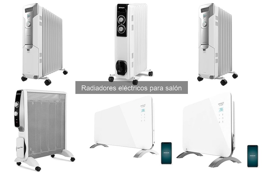 Ventajas y desventajas de radiadores eléctricos para salón