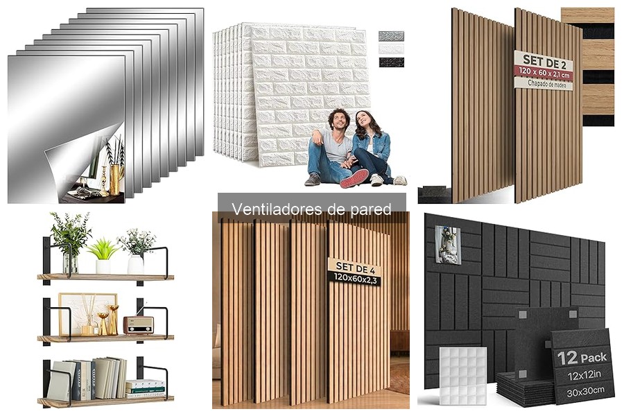 ** Ventiladores de pared silenciosos: mejores opciones y recomendaciones