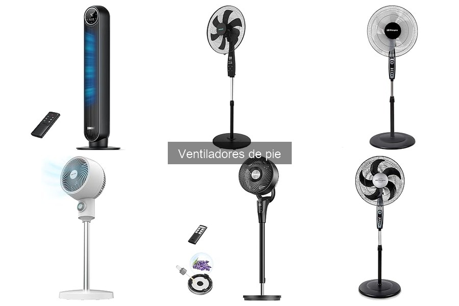 Ventiladores de pie recomendados para alérgicos: Mejores opciones