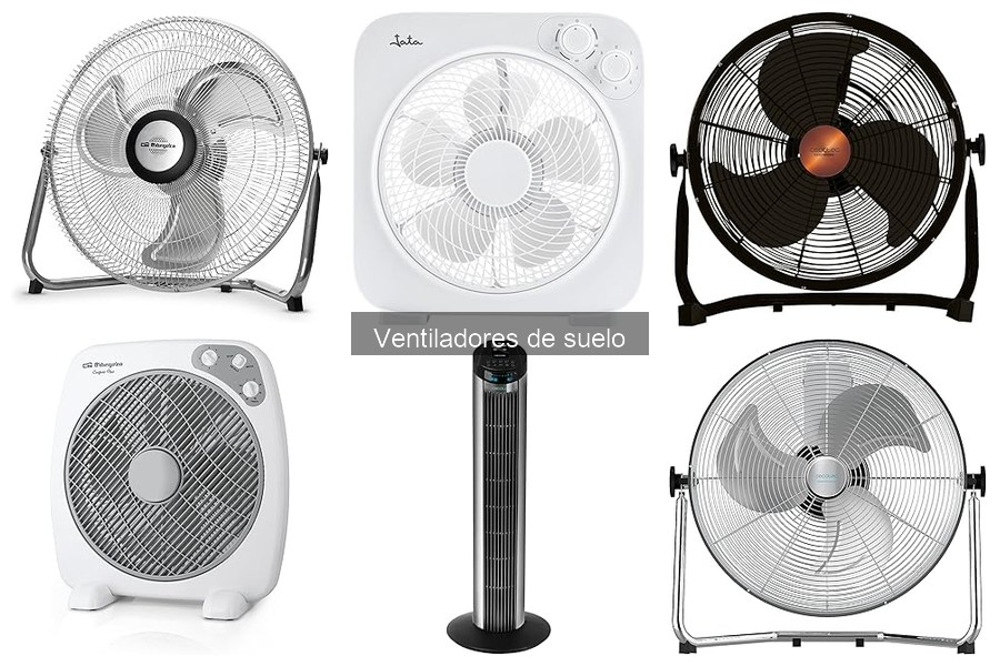 Ventiladores de suelo con oscilación: beneficios y ventajas