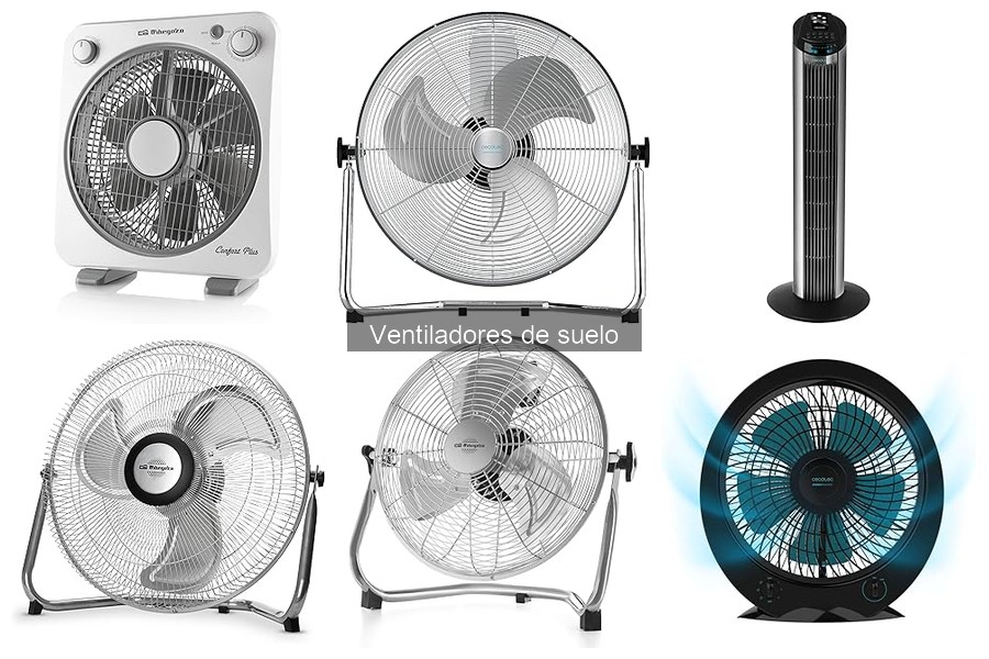 Ventiladores de suelo vs. de techo: ¿Cuál es mejor?