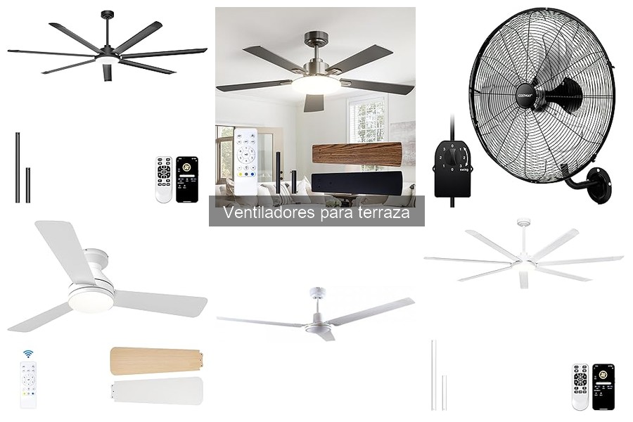 Ventiladores de terraza con mejor relación calidad-precio