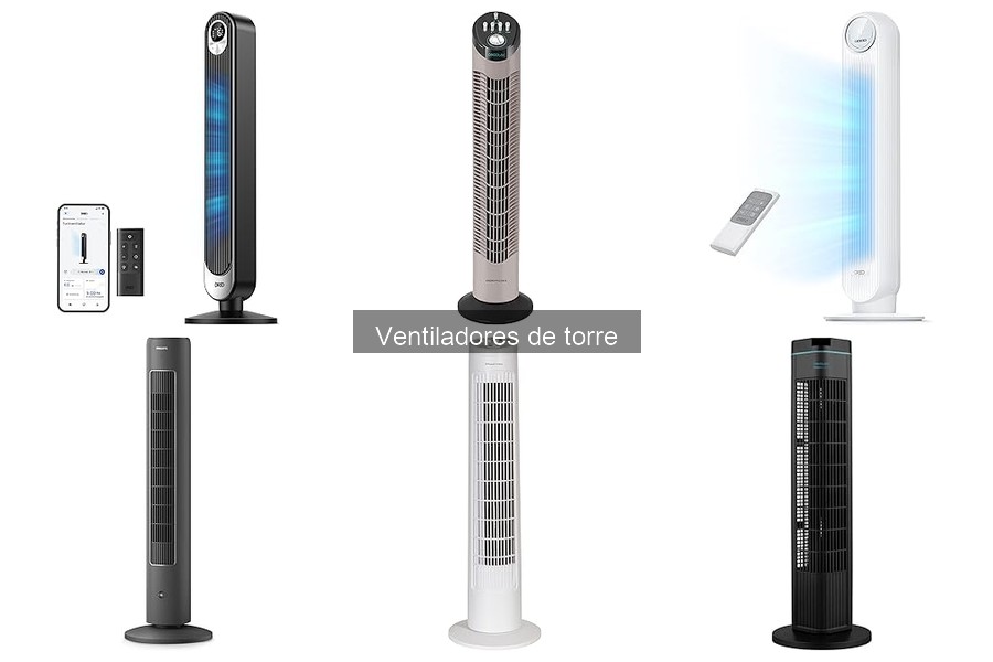 Ventiladores de Torre con Humidificación: Mejores Opciones