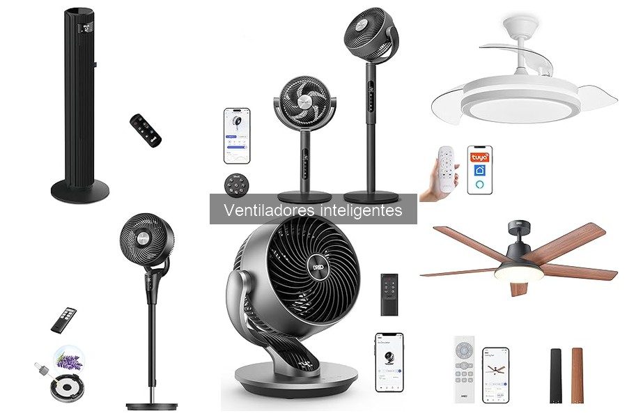 Ventiladores Inteligentes Compatibles con Domótica: Mejores Opciones