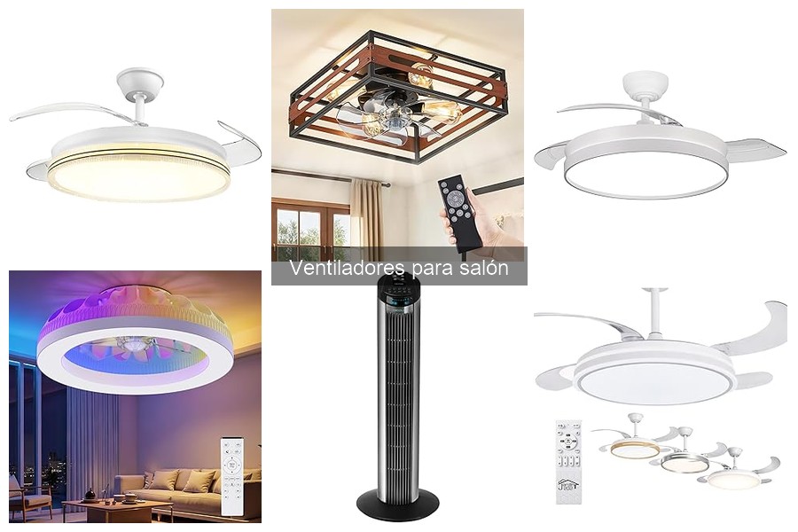Ventiladores para salón con luces: ¿son útiles o un lujo?